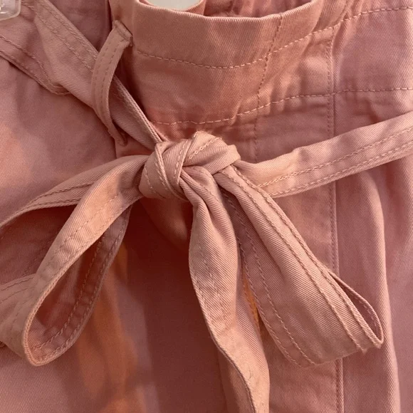 3X George 100% Cotton Paperbag Shorts - Picture 6 of 16